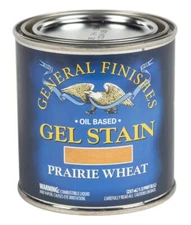 General Finishes Oil Base Gel Stain 1/2 Pint Prairie Wheat