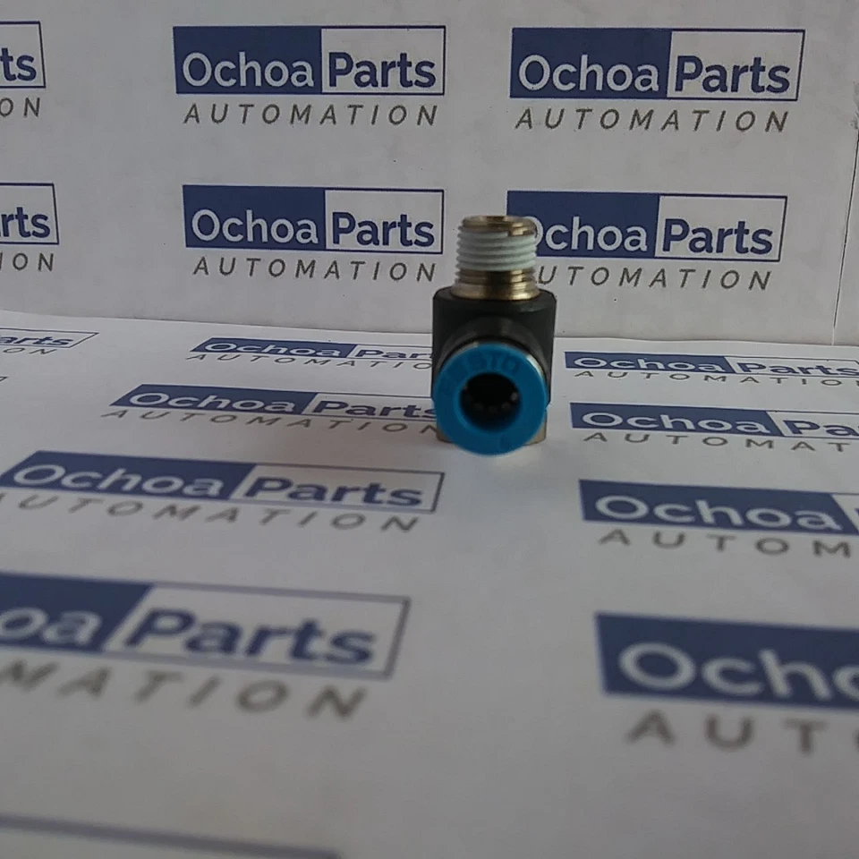 NEW! FESTO 153087 Festo QSLV-1/8-6 PUSH-IN L FITTING R1/8" OD 6mm - LOT OF 2 PCS - Image 3 of 4