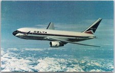 The Boeing 767, Delta Air Lines, Sleek Twin-Jet Aircraft, Vintage Postcard
