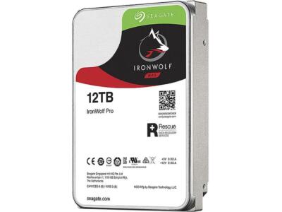 Seagate IronWolf Pro 12TB NAS Hard Drive 7200 RPM SATA 6.0Gb/s ST12000NE0008