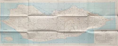 Large Scale Map Socotra RGS 1978 - Picture 1 of 1
