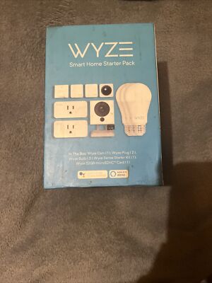 Wyze Smart Home Starter Pack - WSHSB -    New 