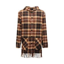 5400AR cappotto frange uomo IMPERIAL man tartan jacket