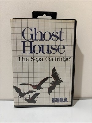 Ghost House (1986) Sega Master System Game - PAL - Working - Manual Inc