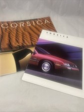 1988 Chevrolet Corsica Dealer Showroom Sales Brochurecatalog Lot Of 2 Different 1988 Chevrolet Corsica Dealer Showroom Sales Brochurecatalog Lot Of 2 Different