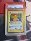 Pokemon Dragonite Holo Rare 1st Edition #4 Fossil PSA 8