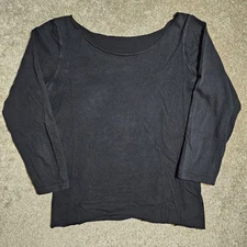 Vintage Y2k LA American Apparel Blank T-shirt Mens S Faded Grunge Minimal Emo AA