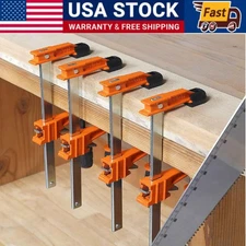 4pc Quick Grip 4" F woodworking Clamp Clip Heavy Duty Wood Carpenter Tool Clamp