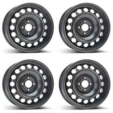 4 Alcar Stahlfelgen 6.5Jx16 Zoll ET20 4x108 für Citroen C3 C4 4er Satz