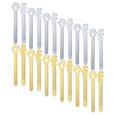  40 wiederverwendbare Acryl-Cake-Pop-Stiele: Spiegelstäbchen für Cake Pops und