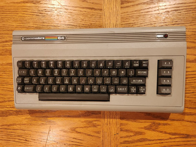Commodore 64 C64 Vintage Personal Computer -  RARE Early S/N - Tested Working!