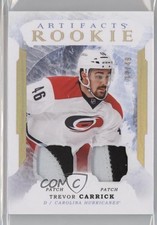 2016-17 Artifacts Rookie Gold Spectrum Materials 17/49 Trevor Carrick #165 2r7