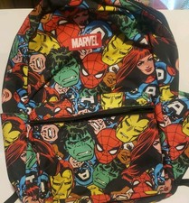 Zaino scuola Marvel Collage Hulk Spider Man Iron Man