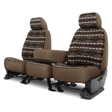 Dash Designs Southwest Sierra 1st Row Taupe Custom Seat Covers