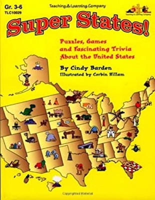 Super States! : Puzzles, Games and Fascinating Trivia about the U