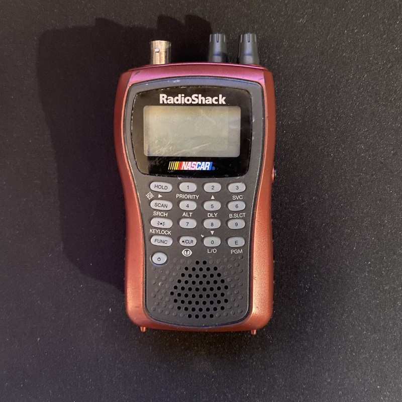 Radio Shack 20-516 PRO-84 NASCAR 200 Channel Racing Scanner Only