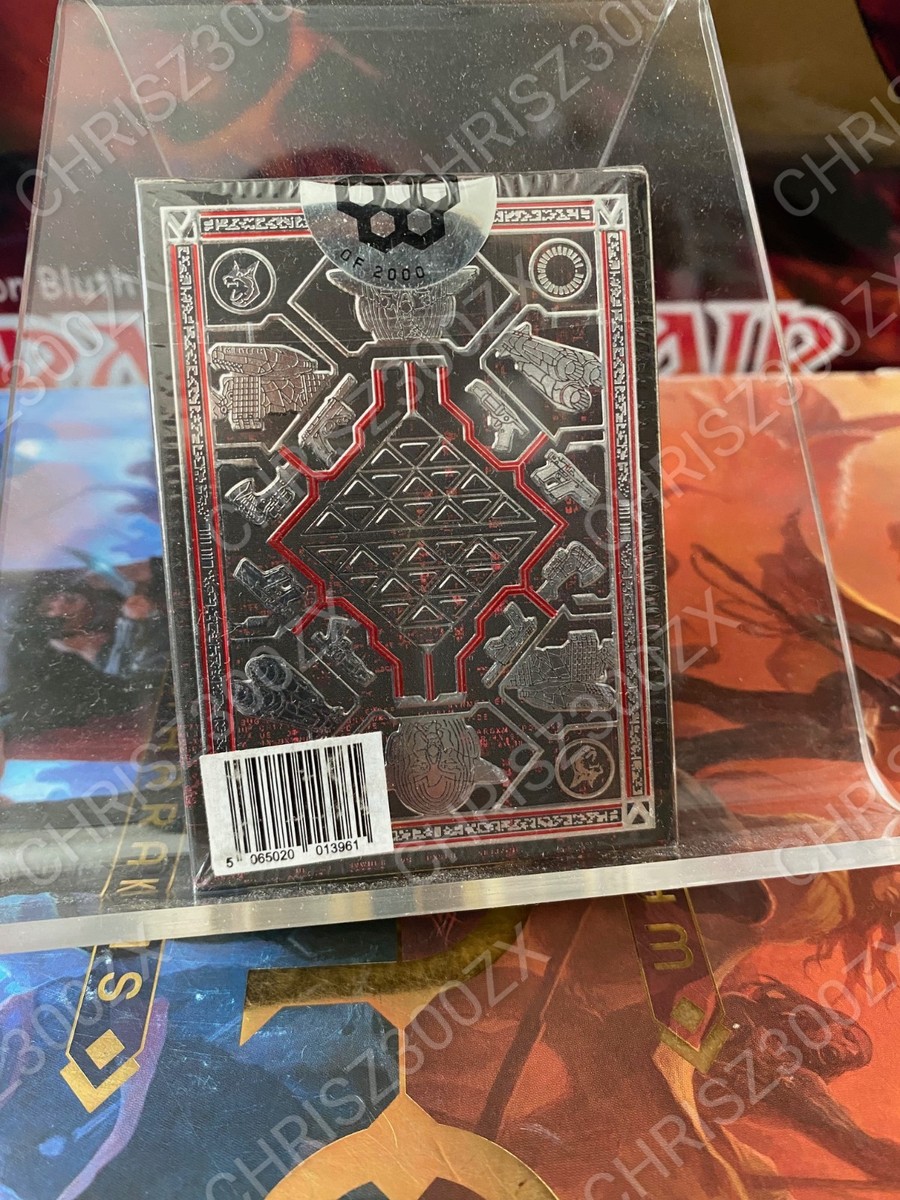Cyberpunk 2077 Phantom Liberty Numbered Limited Playing Cards Deck
