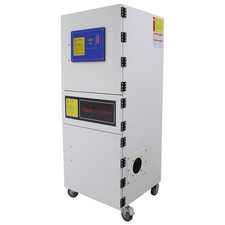 Triple-Action Mobile Dust Collector Industrial Collector Pulse-Vibration 220V