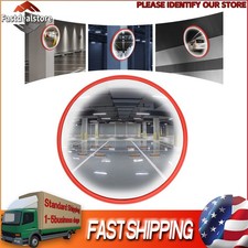 24" Safety Convex Mirror Large Round Outdoor Mirror Blind Spot Mirror Wide Angle