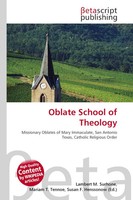 Lambert M. Surhone (U. A.) | Oblate School Of Theology | Taschenbuch | Englisch