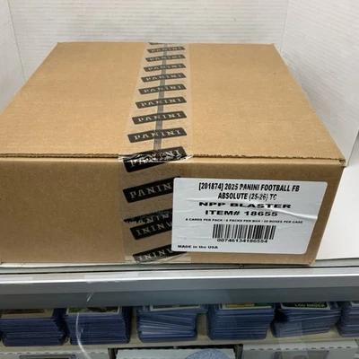2025 Panini NFL Football Absolute Blaster Factory Sealed Case Of 20 Boxes