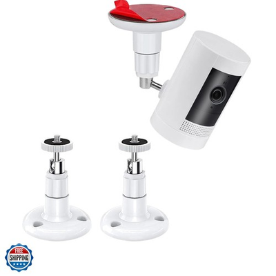 #ad 2 Pack Adjustable Security Wall Mount for Ring Cameraamp;Stick Up Cam BatteryIn... $11.99