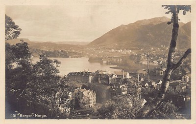 NORGE Norway - BERGEN - Panorama - Publ. Mittet & Co. 131