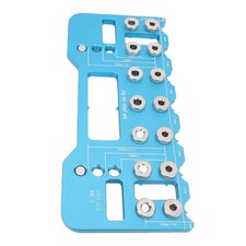 Shelf Pin Drilling Jig 64 128 192mm Handle Hole Spacing Adjustable Cabinet Handl