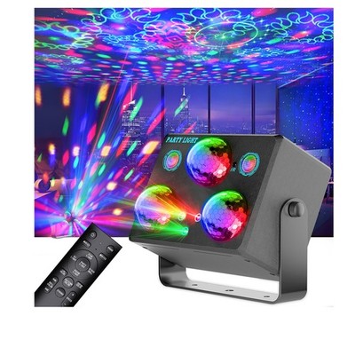 Party Lights,Disco DJ Strobe Light Rave Stage Projector Effect Dance Club Lig...