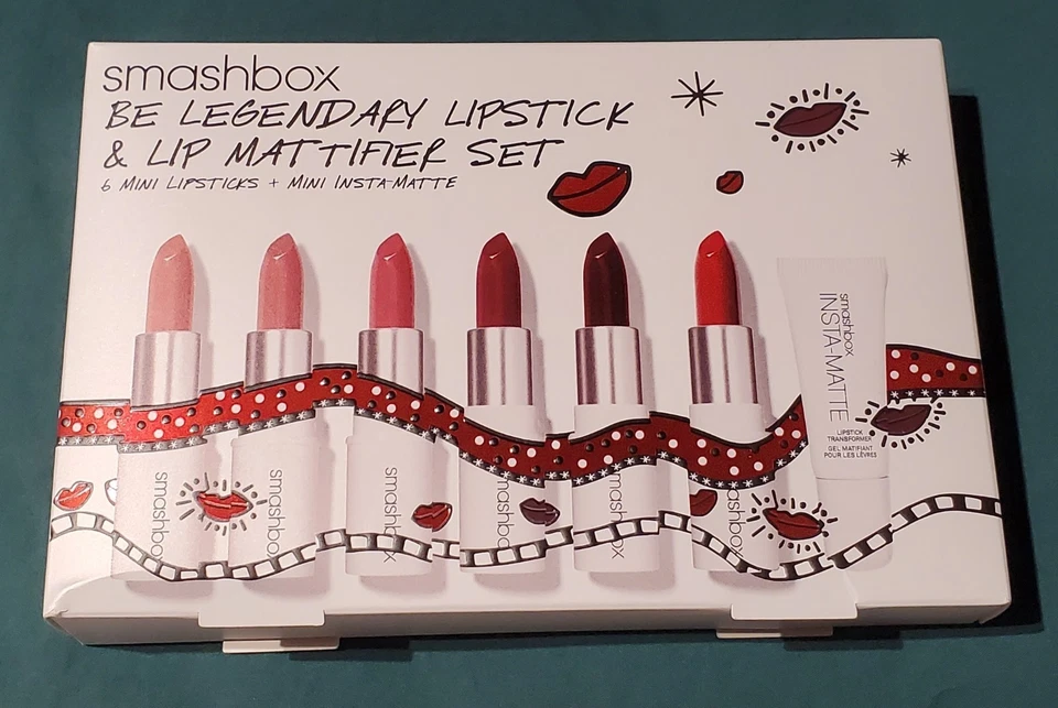 Smashbox Be Legendary Lipstick & Lip Mattifier Set - Image 2 of 3