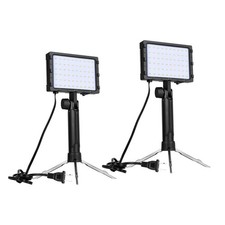 60 Continuous Portable Photography Lighting Kit for Table Top Photo Video Rec...