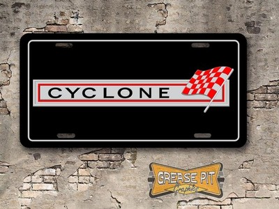 Mercury Comet Cyclone Novelty License Plate - Choose Color