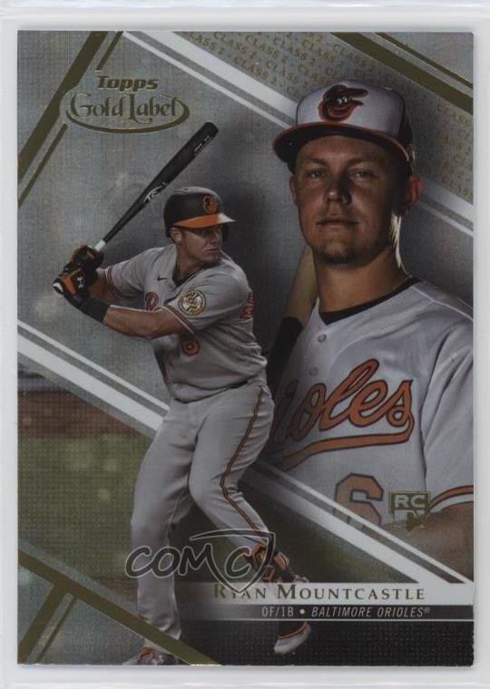2021 Topps Gold Label Class 2 Ryan Mountcastle #56 Rookie RC 12yr