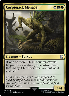 Corpsejack Menace (214) FOIL Fallout NM Creature Rare MAGIC MTG CARD ABUGames