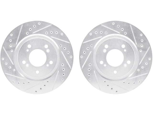 For 1997-2005 Acura NSX Brake Rotor Set Front Dynamic Friction 56977JQZG 1998