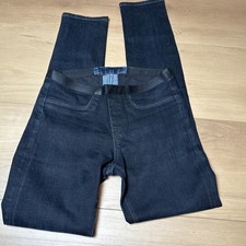 Helmut Lang Women's Denim Dark Leggings Size 28 Made In USA Cotton Blend