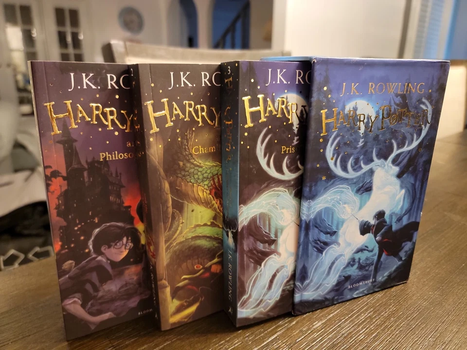 Harry Potter 1-3 Box Book Set A Magical Adventure Begins J.K. Rowling Paperback - Image 3 of 4