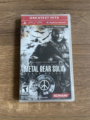 Metal Gear Solid Peace Walker (Sony PSP, 2010) *Complete* CIB Tested Fast Ship!