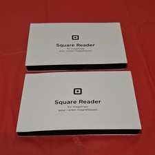 Square Reader Contactless Credit Card Reader For Apple or Android. 2 pack.