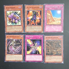 Konami Yu-Gi-Oh! TCG 6 Card Lot Spirit Reaper Swift Gaia Trap Stun Jain