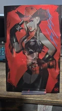 HARLEY QUINN #39 SOZOMAIKA C2E2 EXCLUSIVE VIRGIN FOIL  Signed with COA