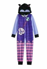 NEW Girls Disney Vampirina Union Suit Halloween Pajamas One Piece Costume Size 4