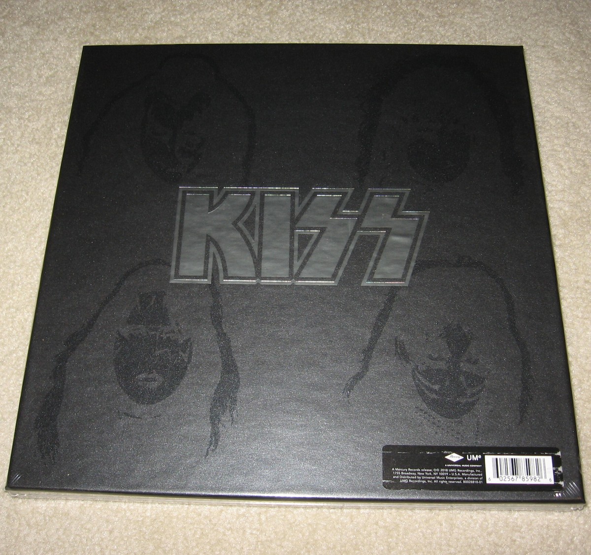 KISS Solo Albums 40th Anniversary Box Set COLORED VINYL 180g