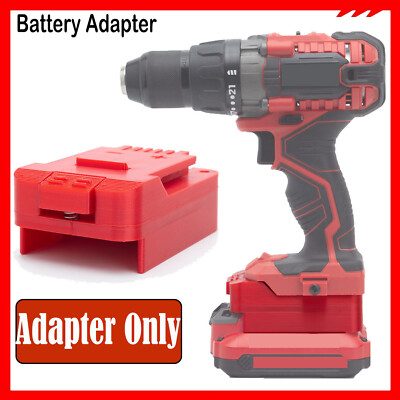 Adapter For Craftsman 20V Lithium Battery to For Bauer 20V Cordless Power Tools