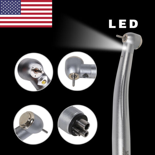 NSK Style Dental Fiber Optic High Speed Turbine Handpiece 2/4H LED Egenerator st - 第 23/45 張圖片