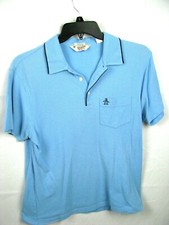 Mens-Original Penguin Shirt by Munsing Wear - Blue-Med- Classic fit