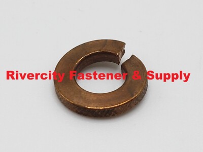 1/4 Silicon Bronze Lock Washers 1/4'' Marine Grade Split Lock Washer .25 Locking