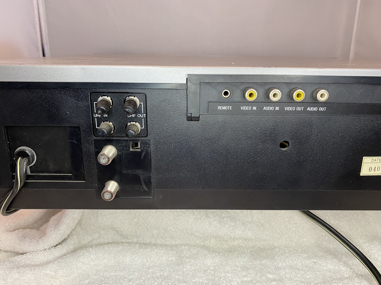 Sanyo Betacord Video Cassette Recorder Model 4010 1985 eBay