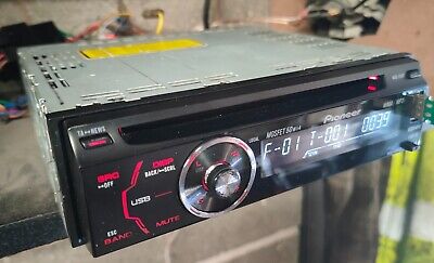Pioneer Deh-4000ub Stereo Face Front Post USB AUX WMA Mp3 Pioneer Deh-4000ub Stereo Face Front Post USB AUX WMA Mp3