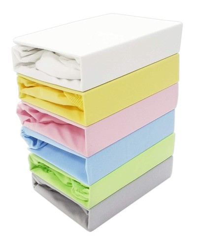 Supersoft 100%Cotton,Moses Basket/Travel Cot/Next2Me Crib/ Cot Bed Fitted sheet. - Picture 2 of 37